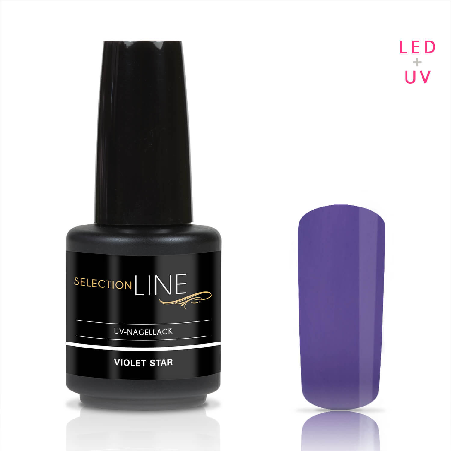 Nails and Beauty Factory Selection Line UV Nagellacke Violet Star