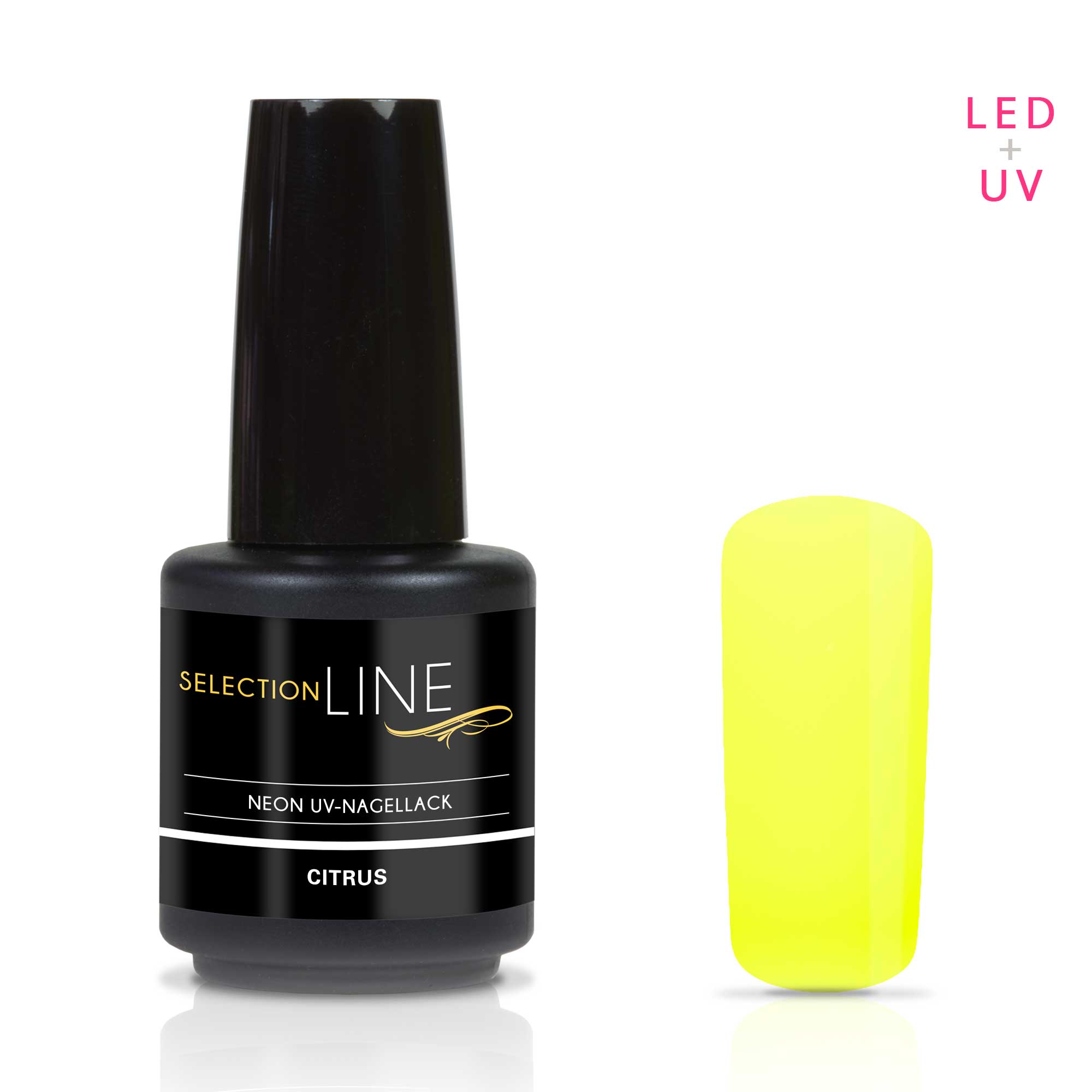 Nails and Beauty Factory Selection Line Neon UV Nagellack Citrus 15ml