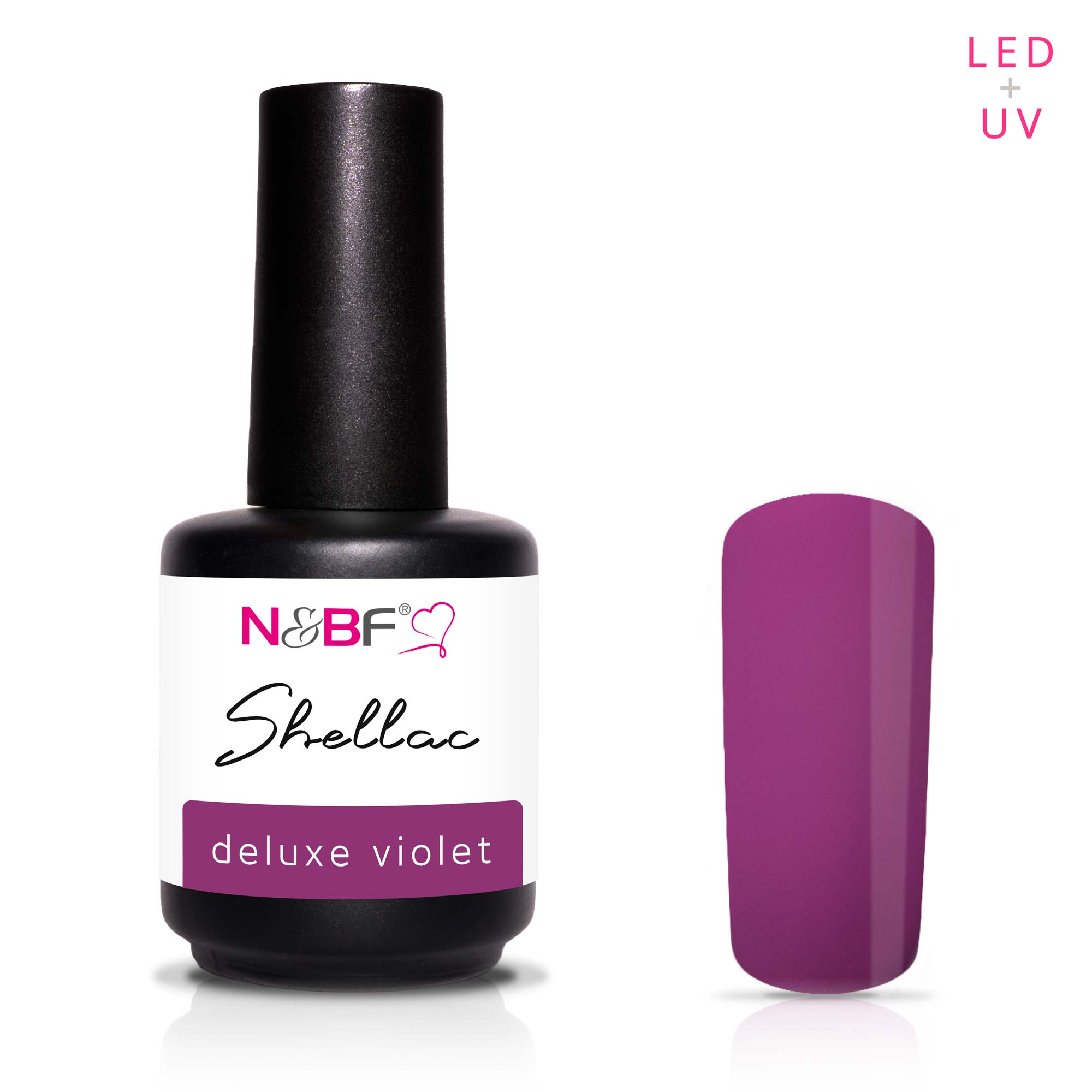 Nails and Beauty Factory Shellac Deluxe Violet 12ml