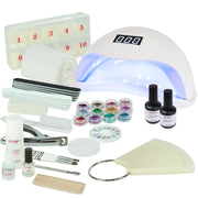 Nails and Beauty Factory Shellac Nagelstudio Set Basic 2022 Weiss
