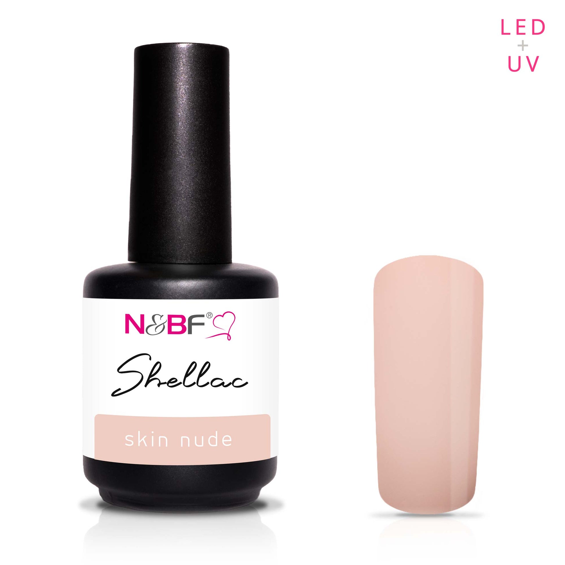 Nails and Beauty Factory Shellac Skin Nude 12ml