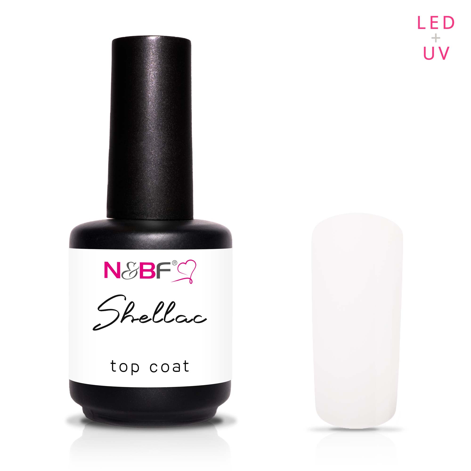 Nails and Beauty Factory Shellac Top Coat 12ml