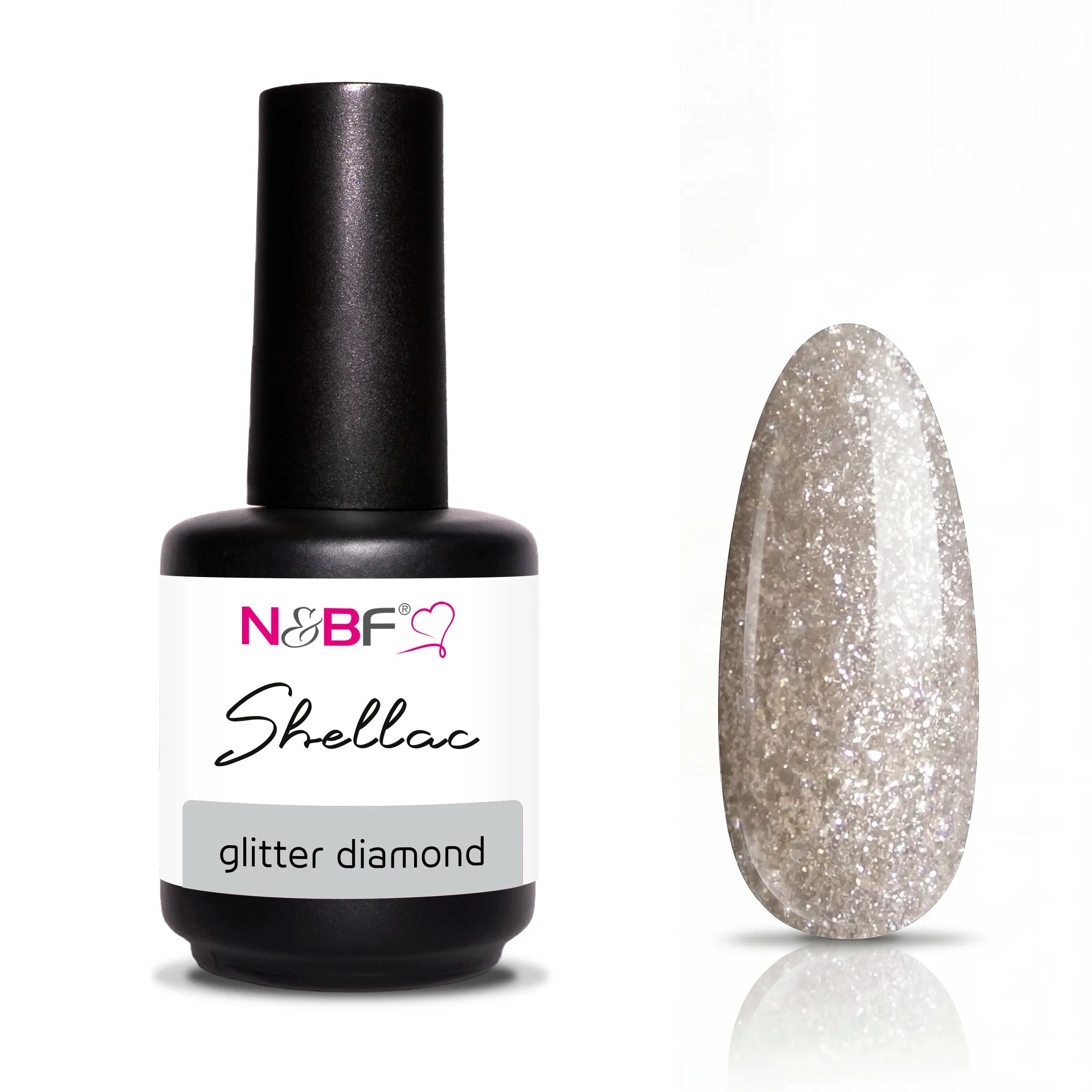N&BF Shellac Glitter Diamond 12ml