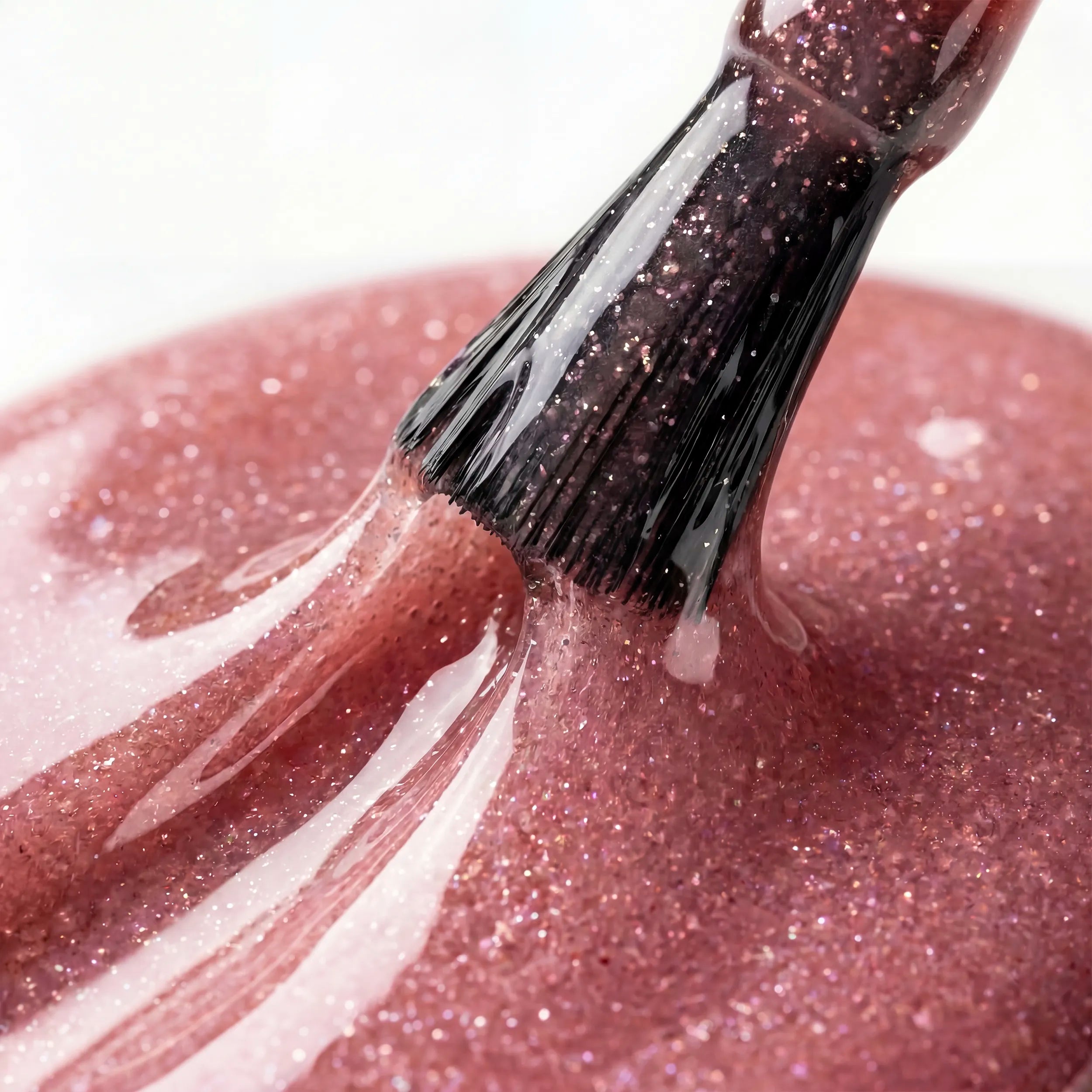 N&BF Shellac Glitter Rose 12ml