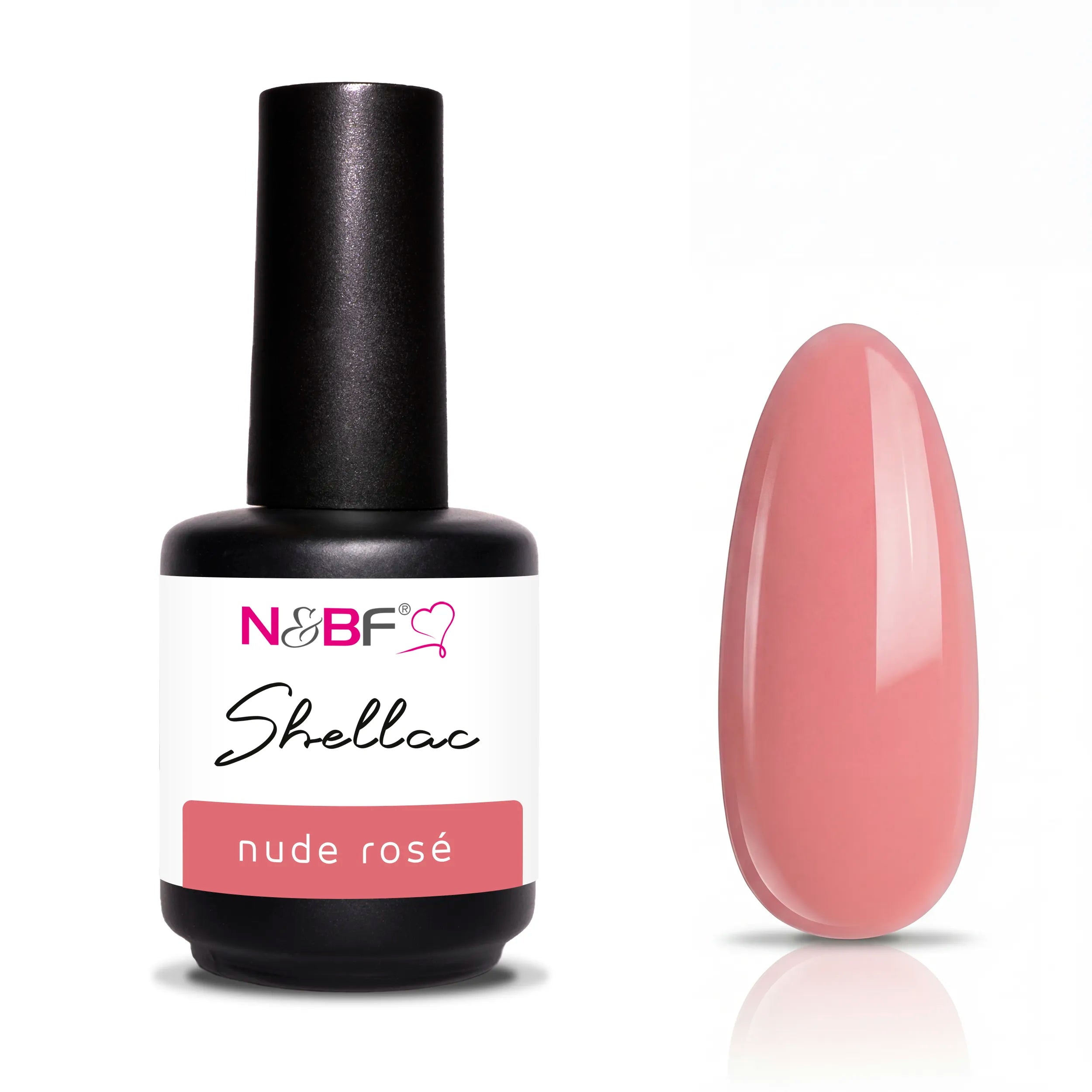 N&BF Shellac Nude Rosé 12ml