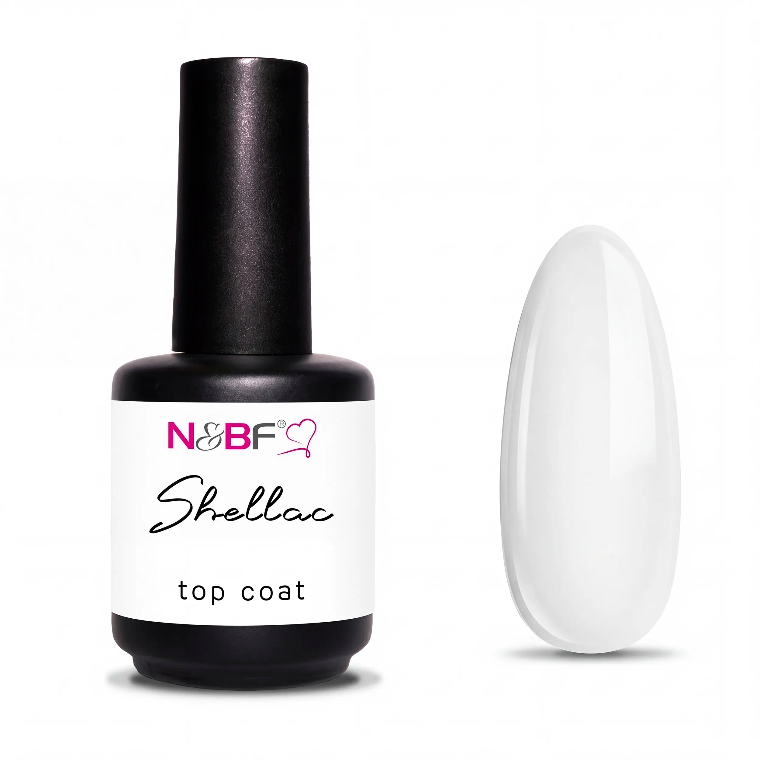 N&BF Shellac Top Coat 12ml