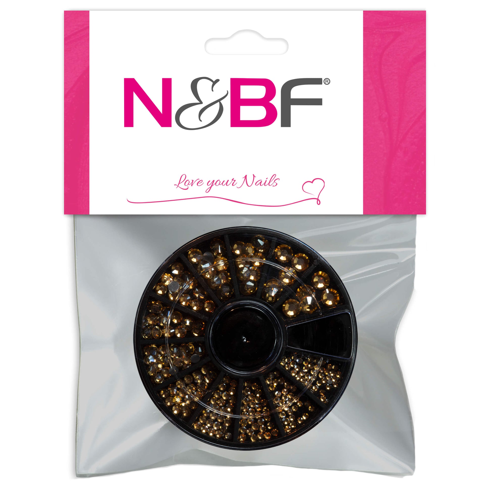 Nails and Beauty Factory Strasssteine Chameleon Copper 240 Stueck Blister