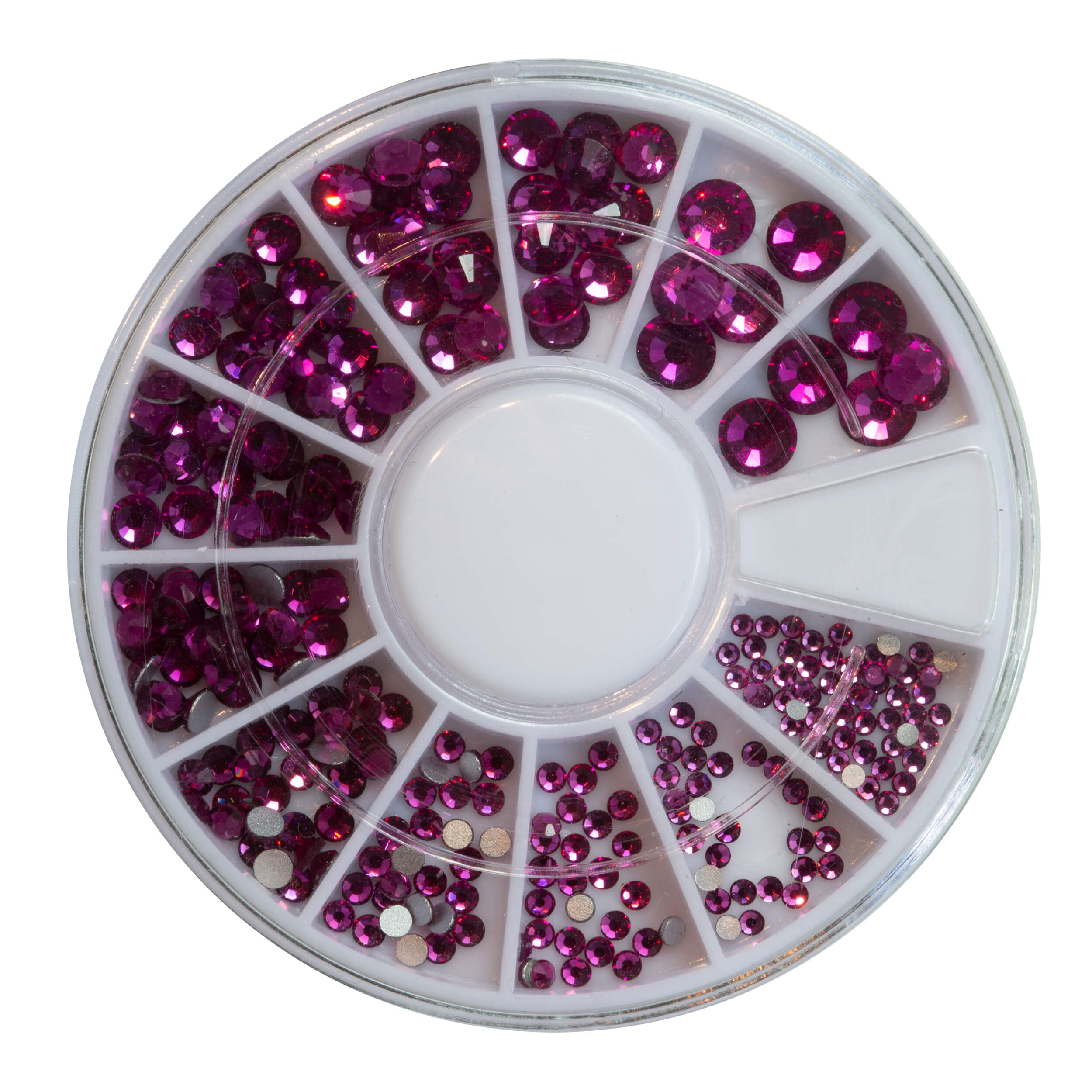 Nails and Beauty Factory Strasssteine Chameleon Fuchsia 240 Stueck Zoom