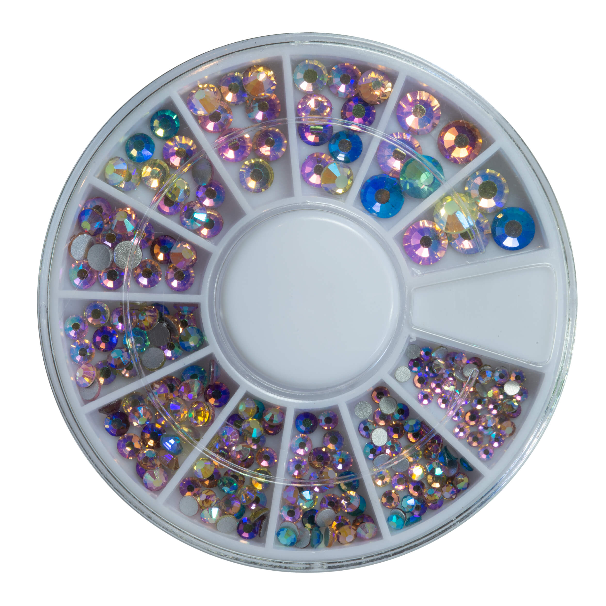 Nails and Beauty Factory Strasssteine Chameleon Rainbow 240 Stueck Zoom