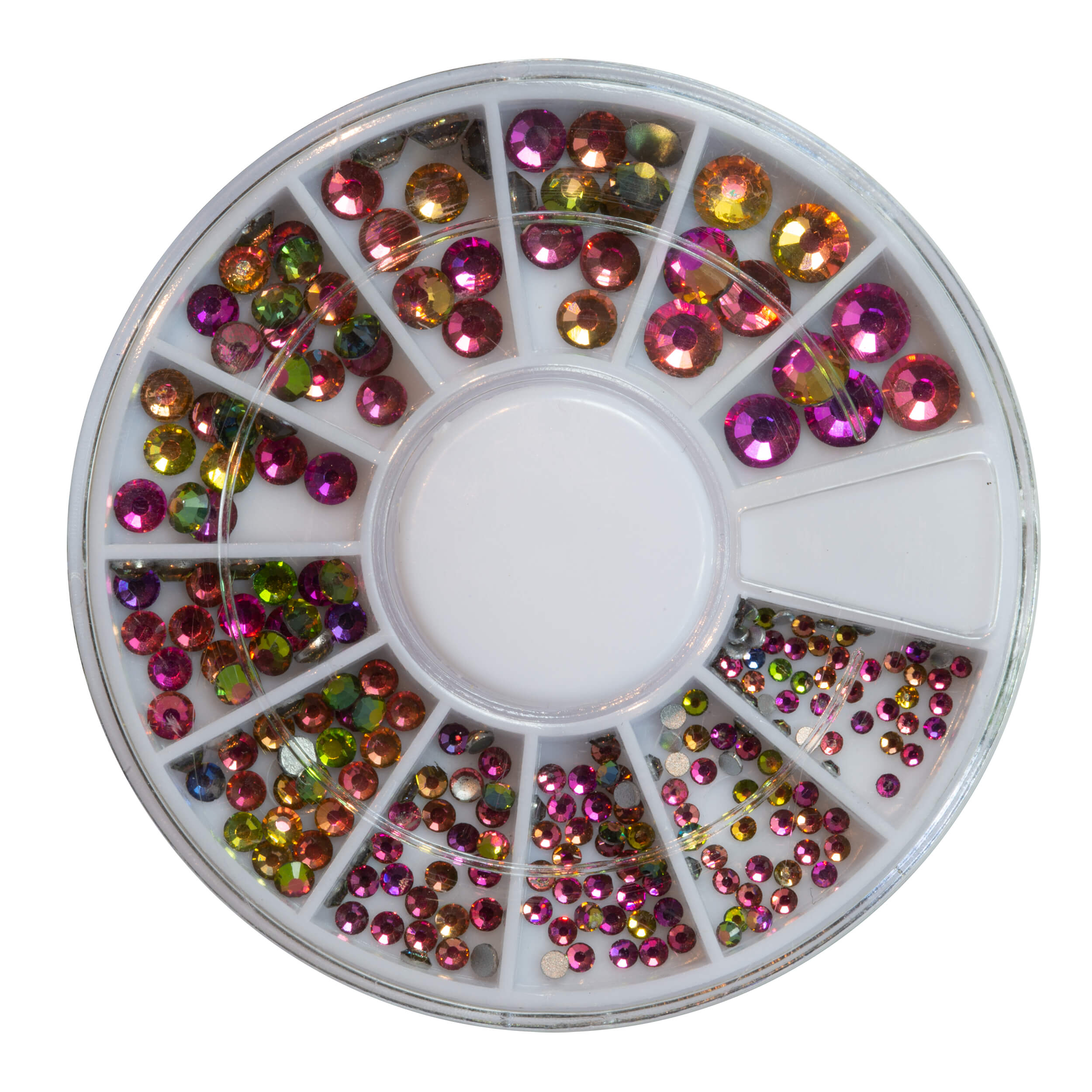 Nails and Beauty Factory Strasssteine Chameleon Tourmalin 240 Stueck Zoom