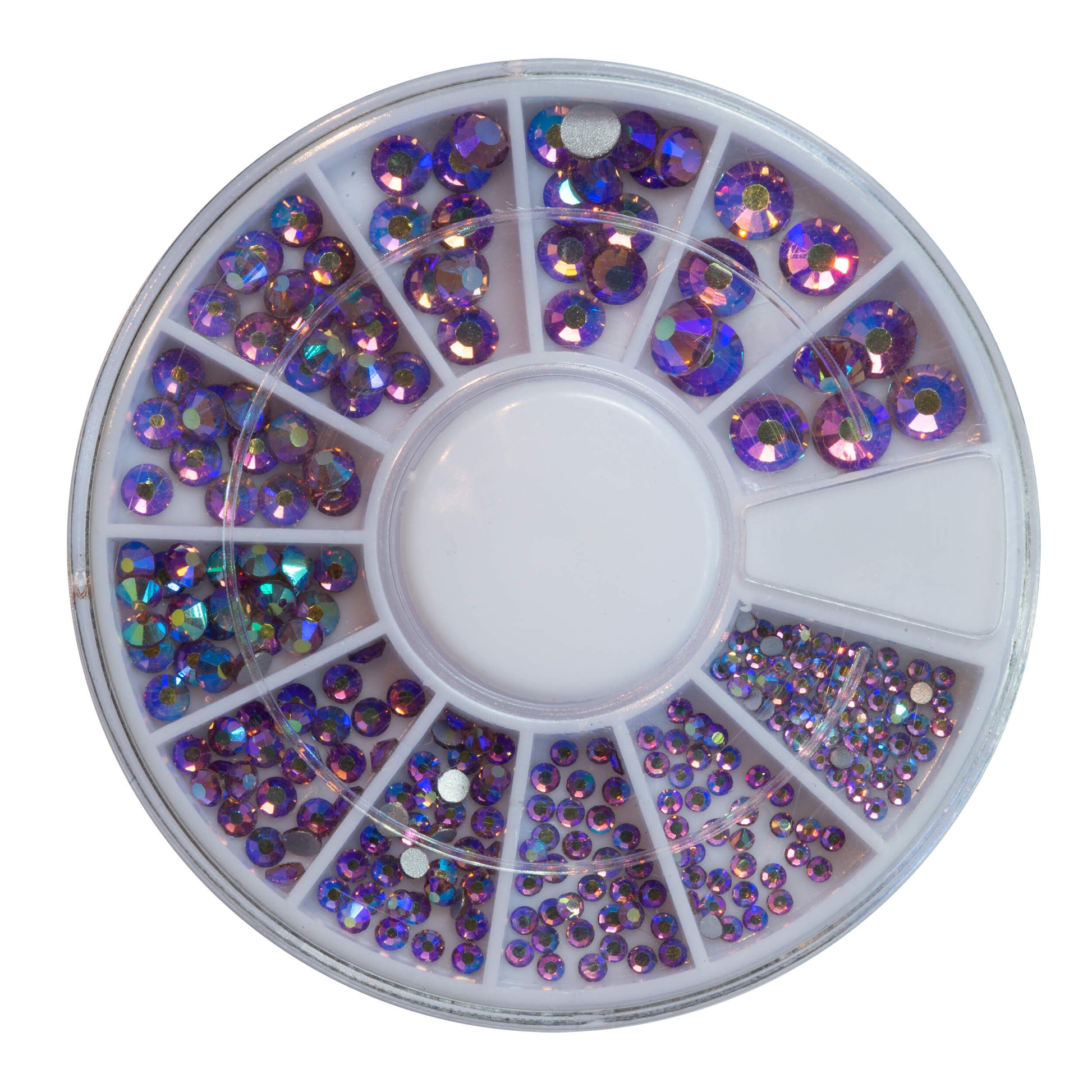 Nails and Beauty Factory Strasssteine Crystal Rainbow Amethyst 240 Stueck Zoom