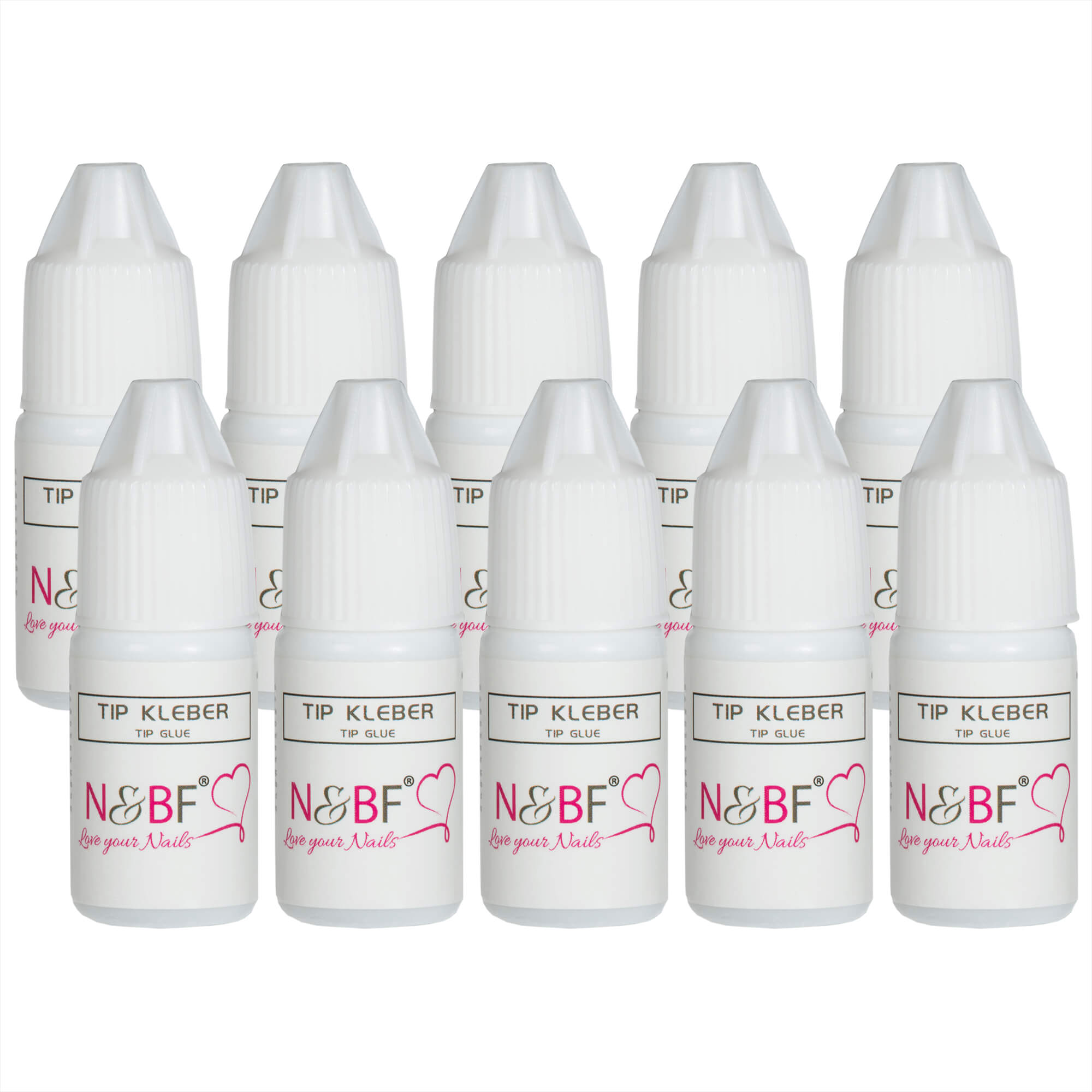 Nails and Beauty Factory Tip Kleber 3g 10er Set