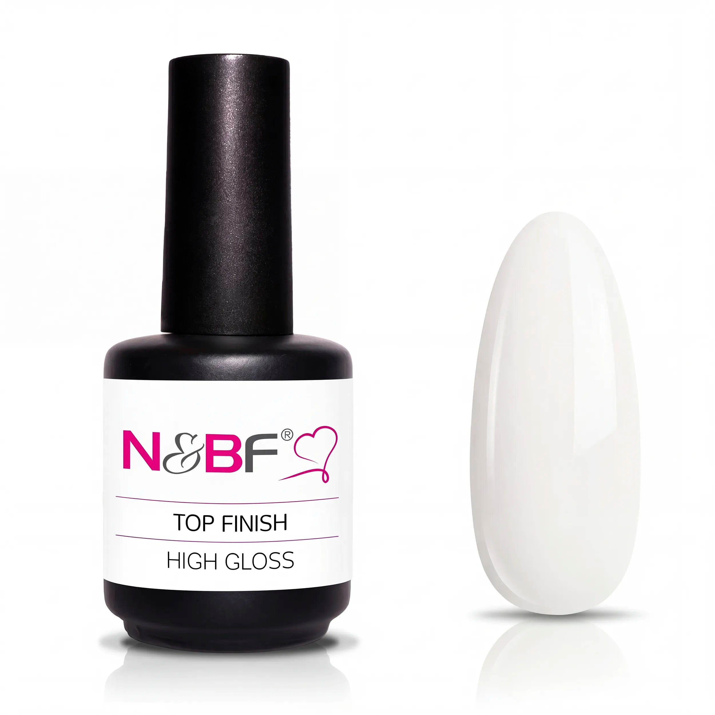 N&BF Top Finish High Gloss 15ml (ohne Schwitzschicht)