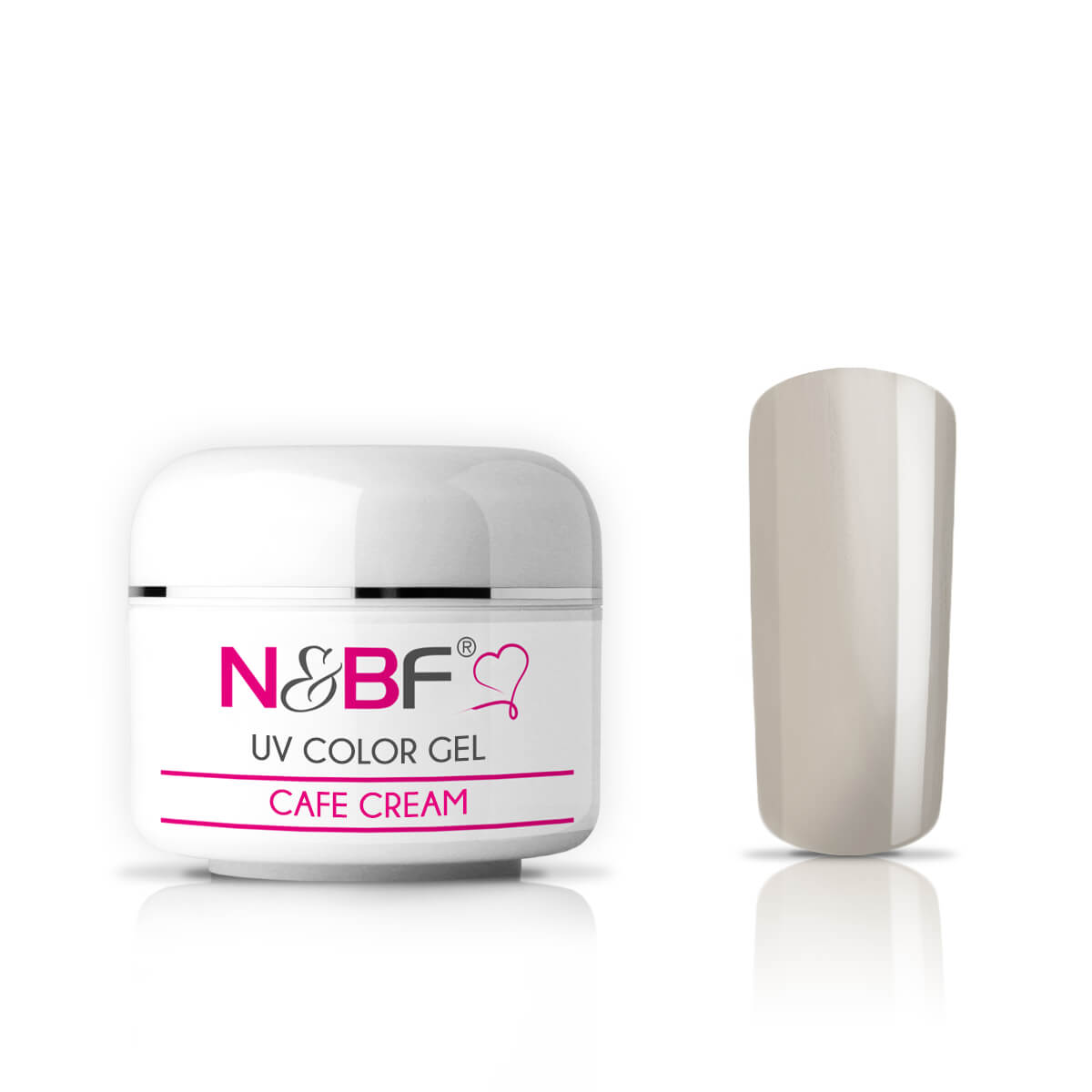 Nails and Beauty Factory UV Color Gel Farbgel Cafe Cream