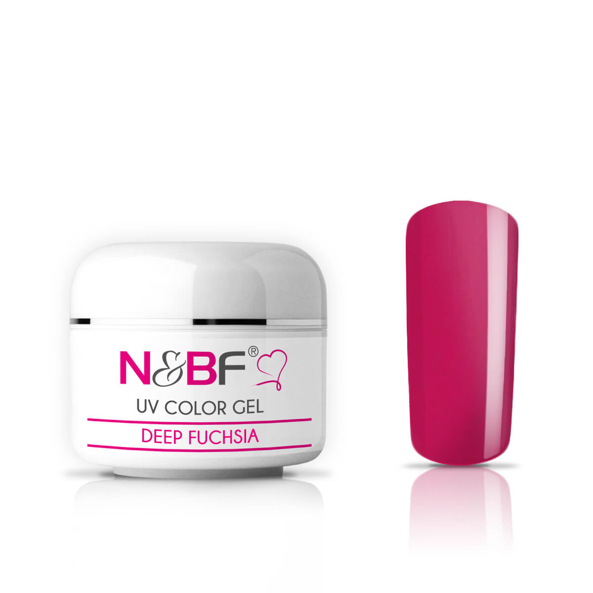 Nails and Beauty Factory UV Color Gel Farbgel Deep Fuchsia