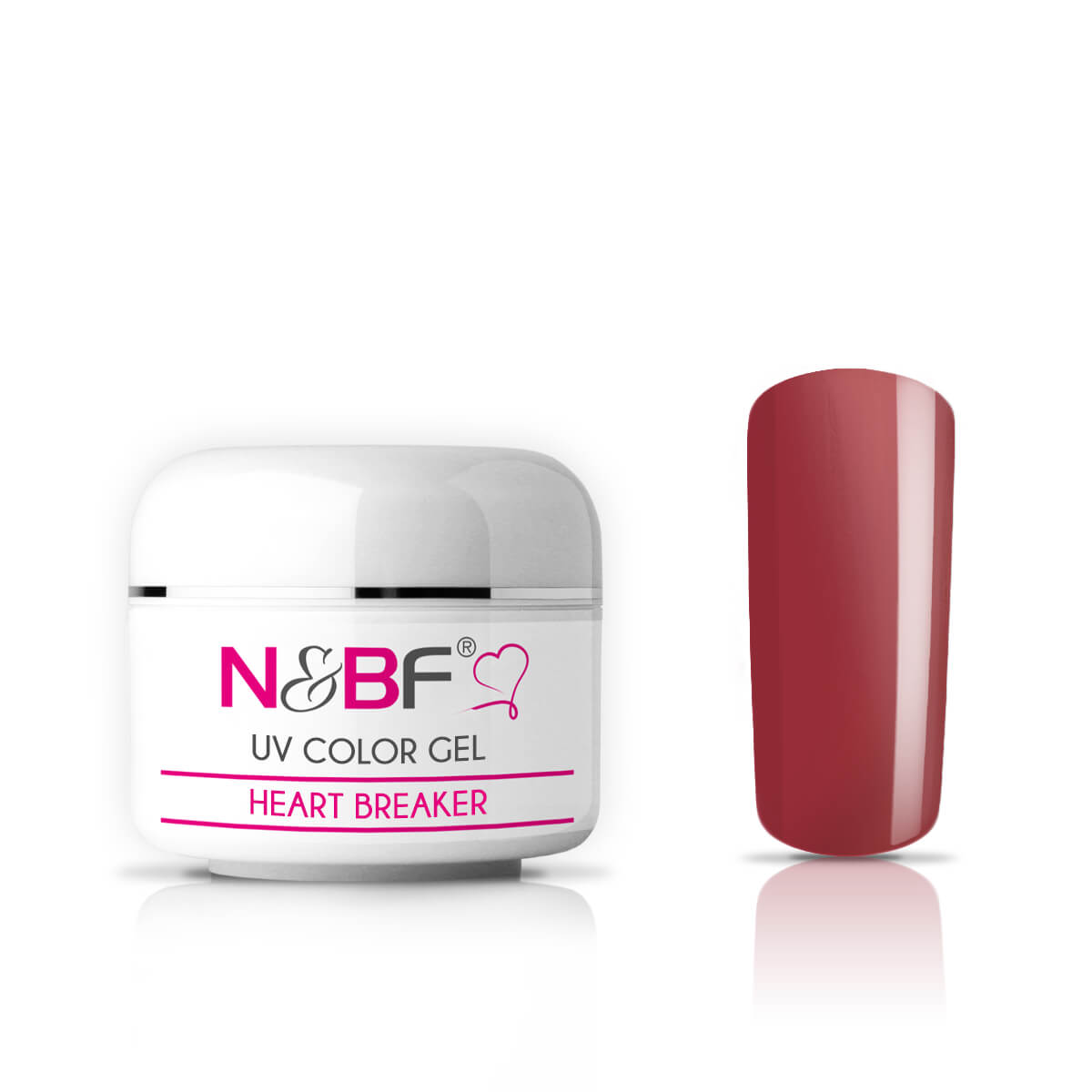 Nails and Beauty Factory UV Color Gel Farbgel Heart Breaker