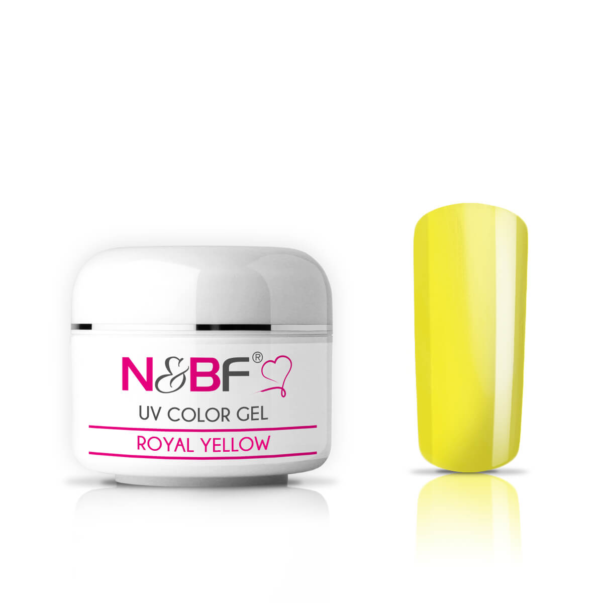 Nails and Beauty Factory UV Color Gel Farbgel Royal Yellow