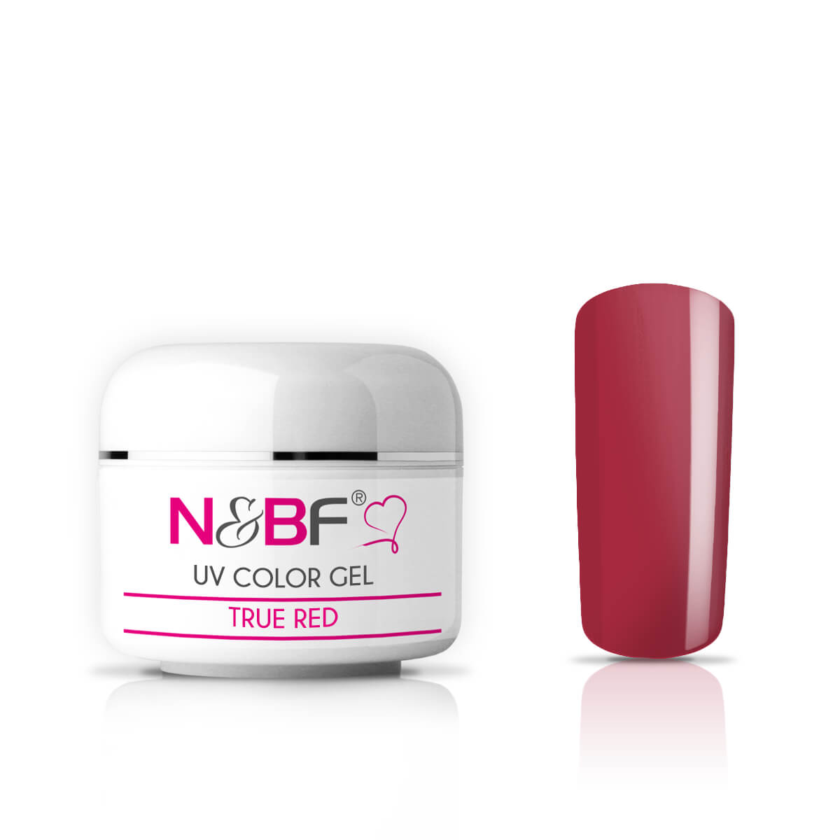 Nails and Beauty Factory UV Color Gel Farbgel True Red