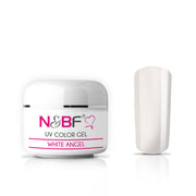 Nails and Beauty Factory UV Color Gel Farbgel White Angel