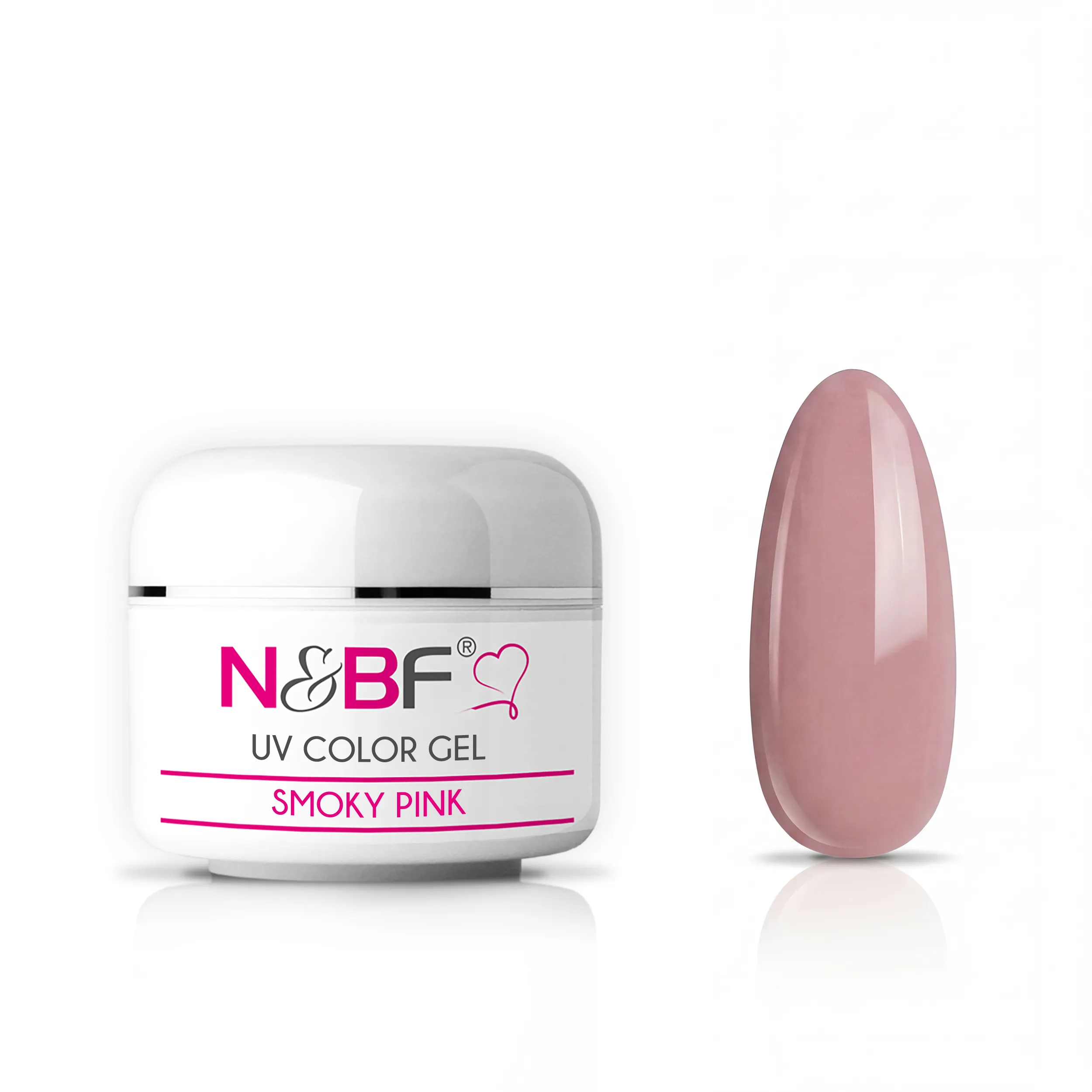 UV Farbgel Smoky Pink 5ml