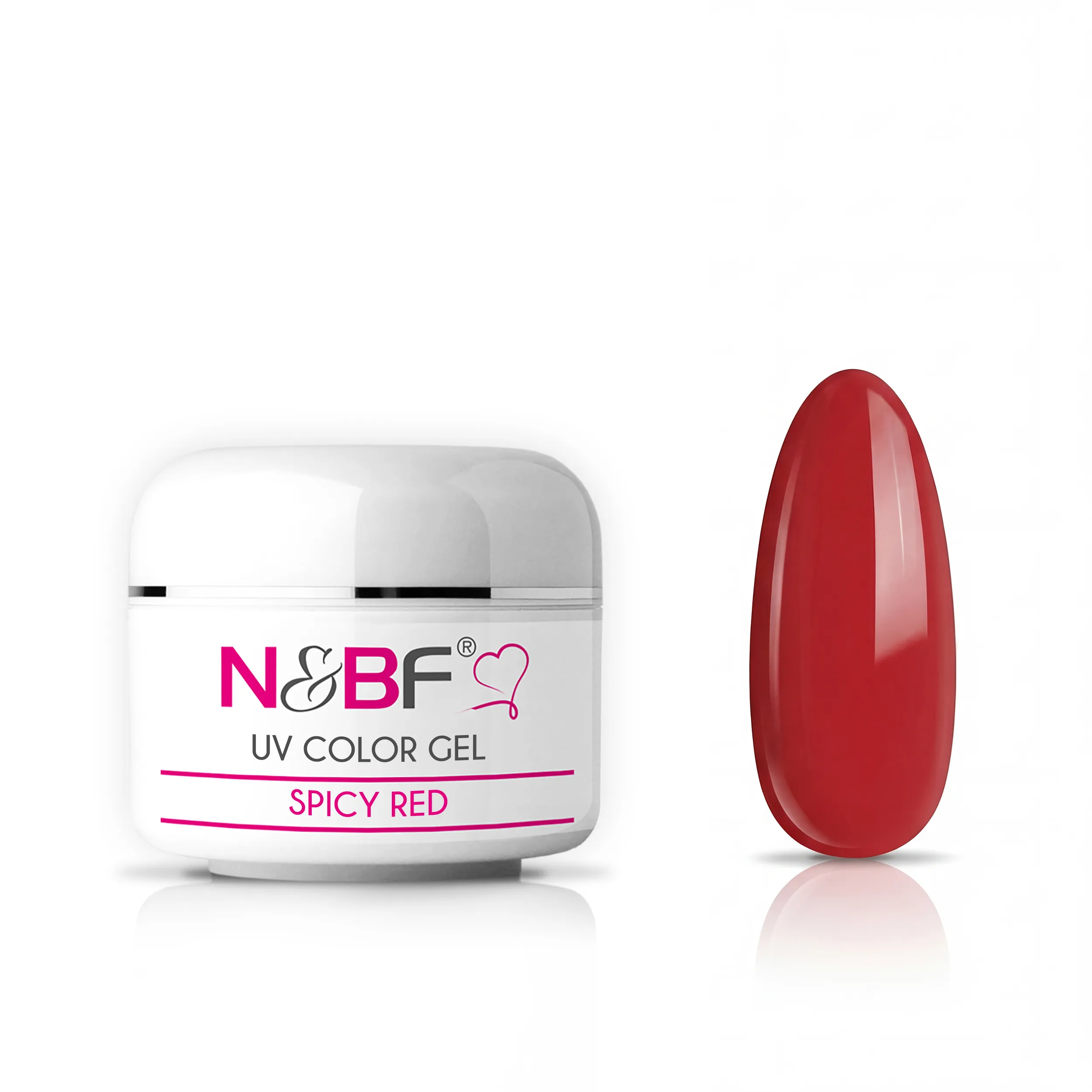 UV Farbgel Spicy Red 5ml