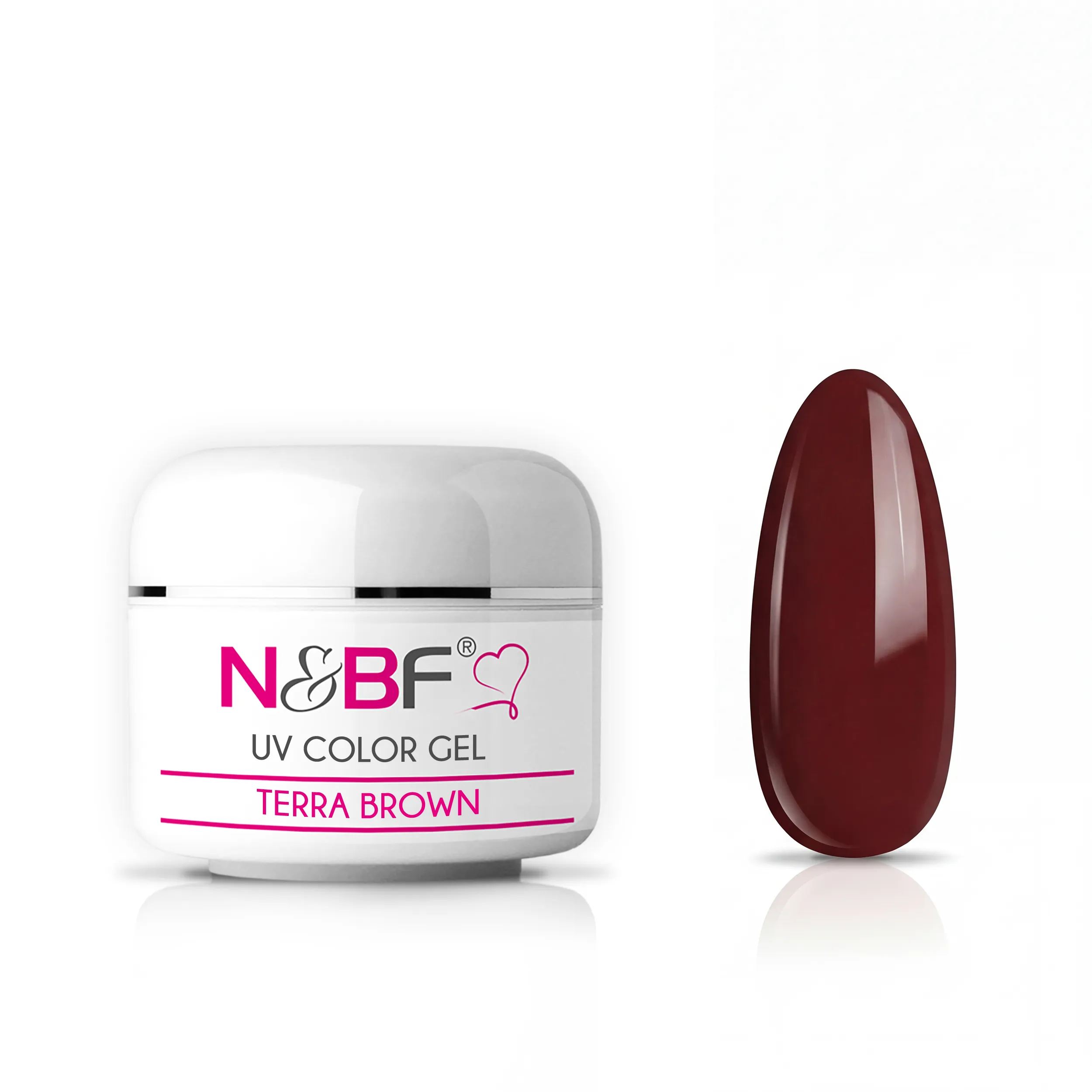 UV Farbgel Terra Brown 5ml