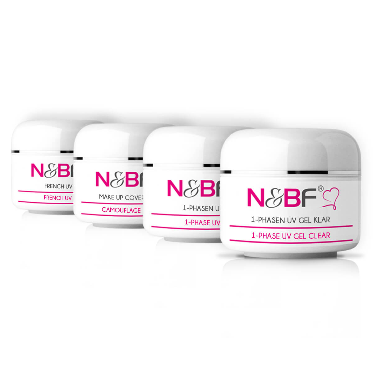 Nails and Beauty Factory UV Gel Probe Set Nr 3 4x5ml