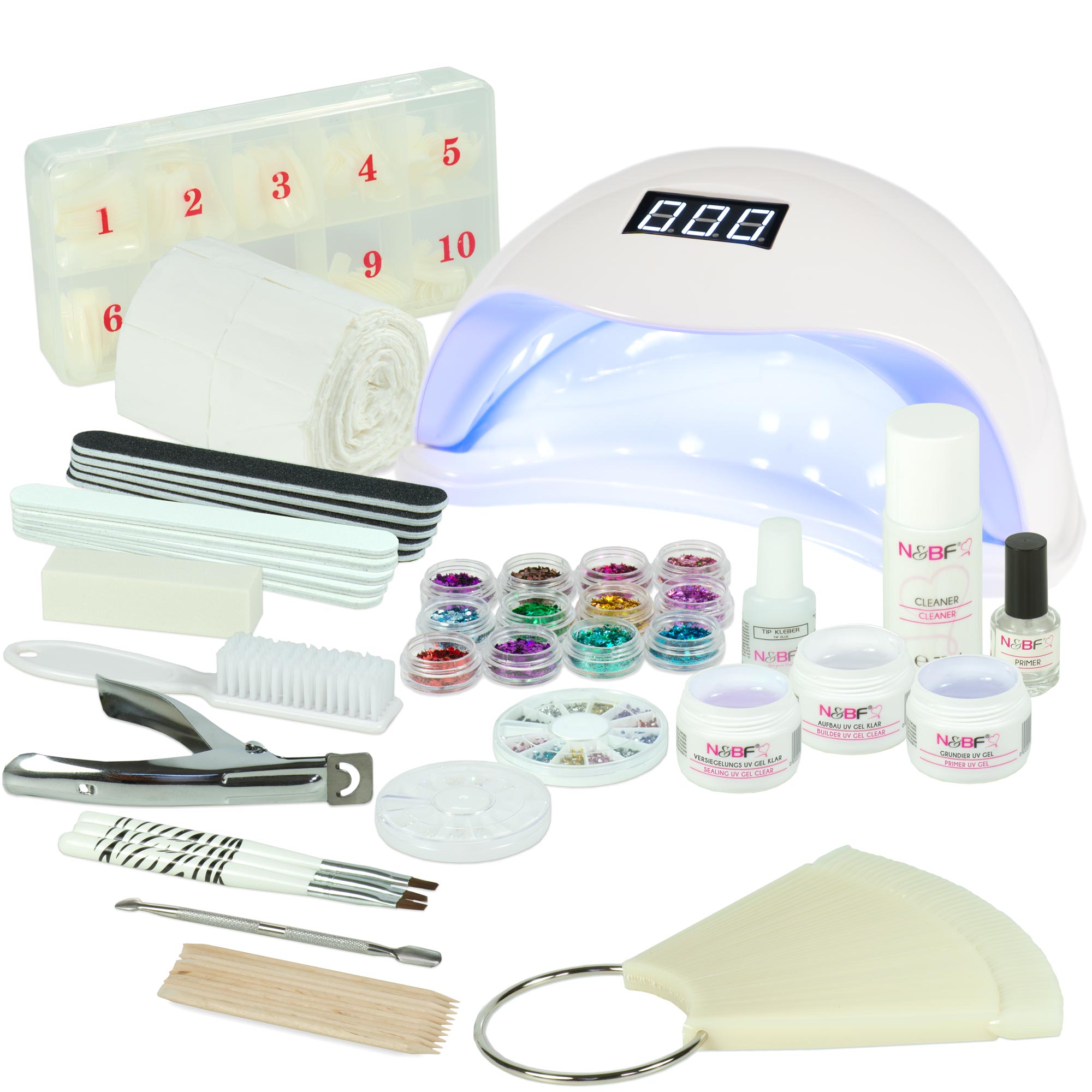Nails and Beauty Factory UVA Starter Set Gel Modellage 2022 1