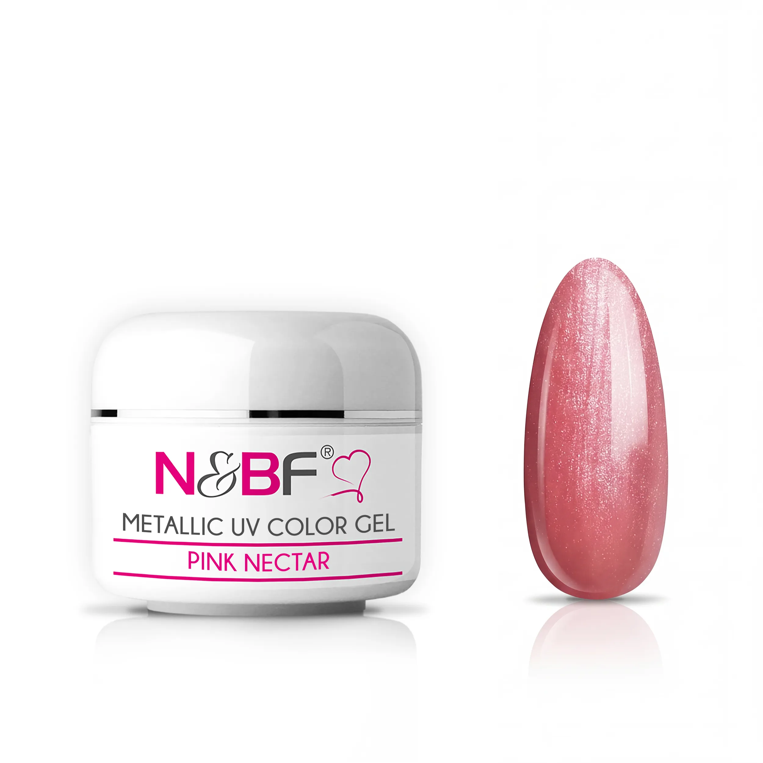 Metallic Farbgel Pink Nectar 5ml