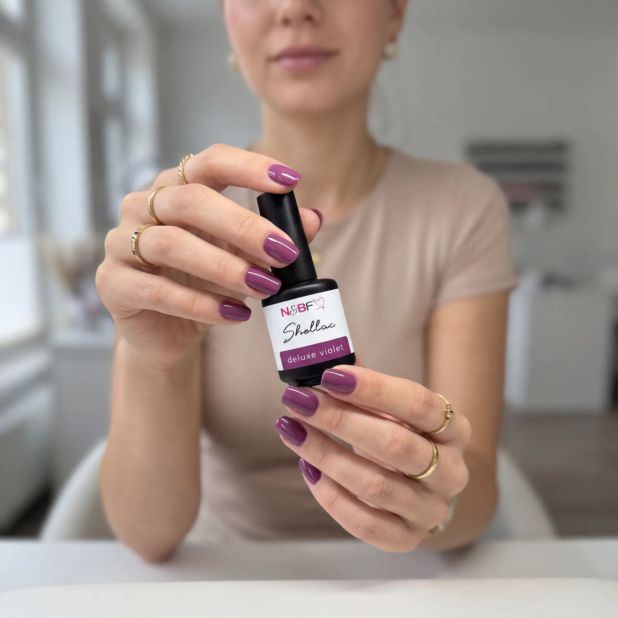 N&BF Shellac Deluxe Violet 12ml