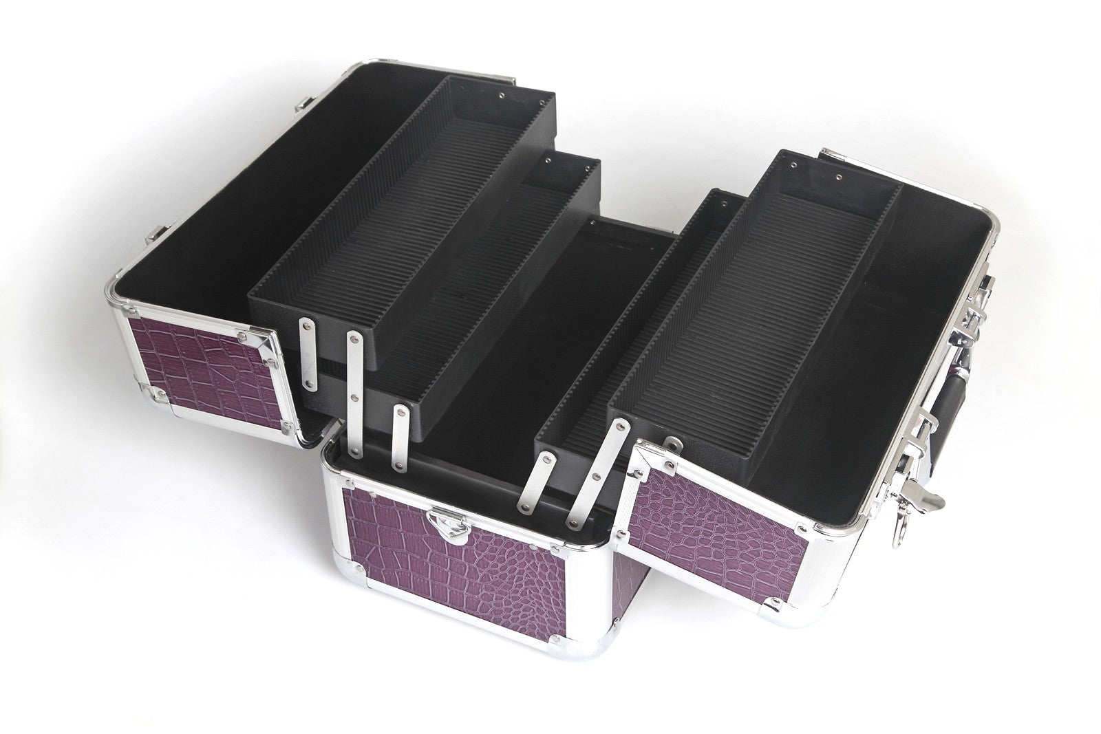 Nails factory Alukoffer Kompakt Lila innen