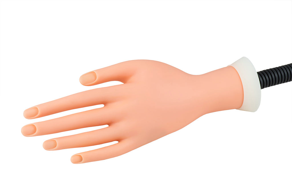 Praxishand mit Halter