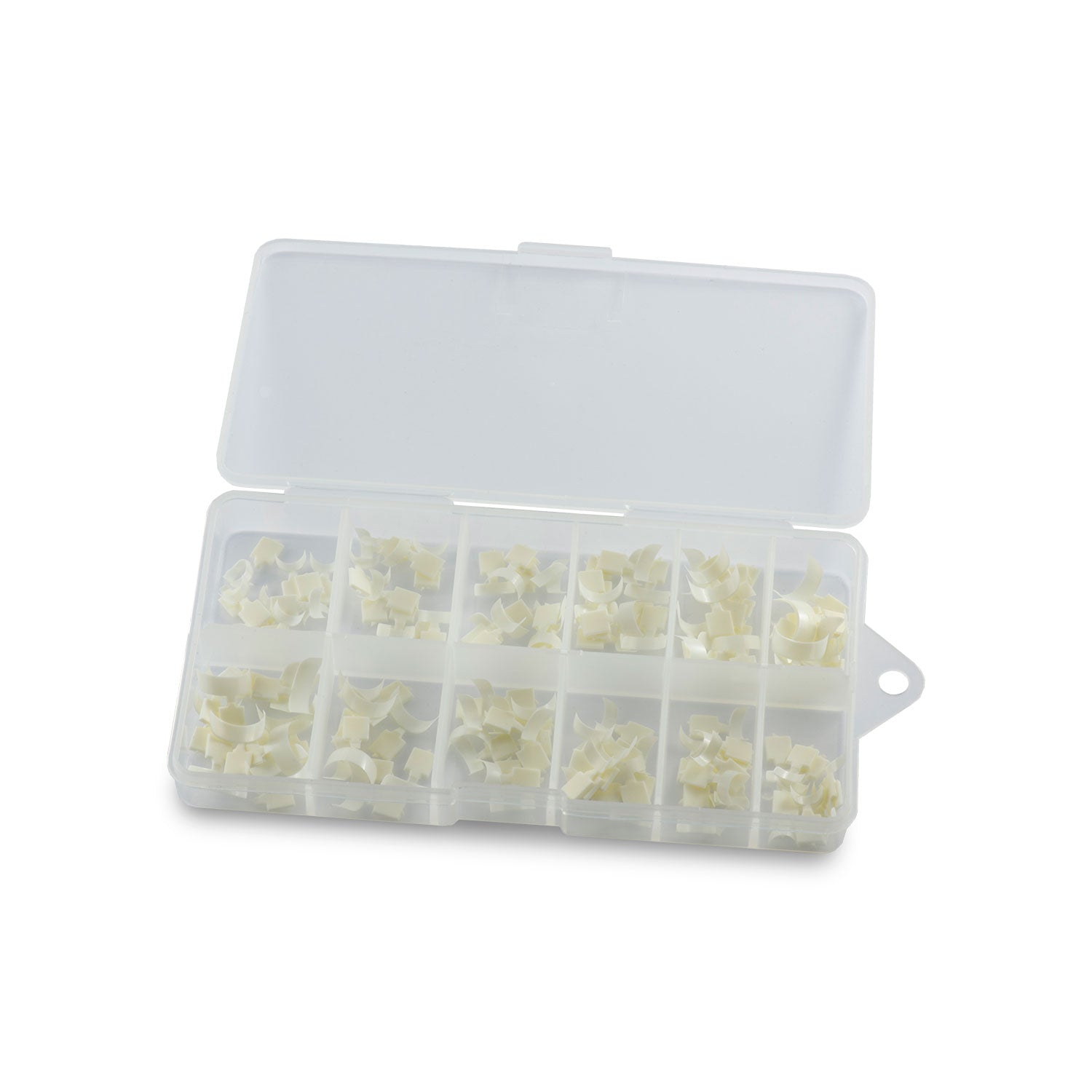 Quick French Nagel Tips Sortierbox 120 Stueck offen