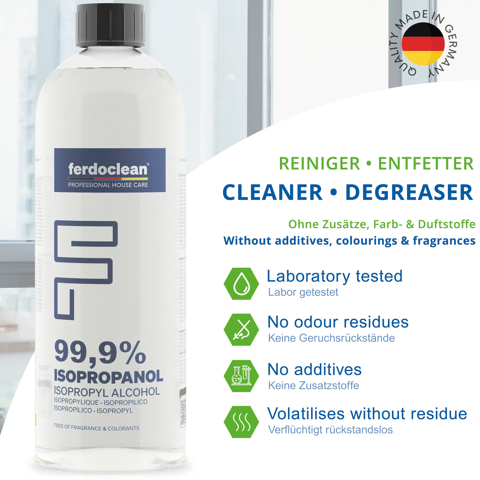 ferocclean Isopropanol 99 Prozent 1L 25 01