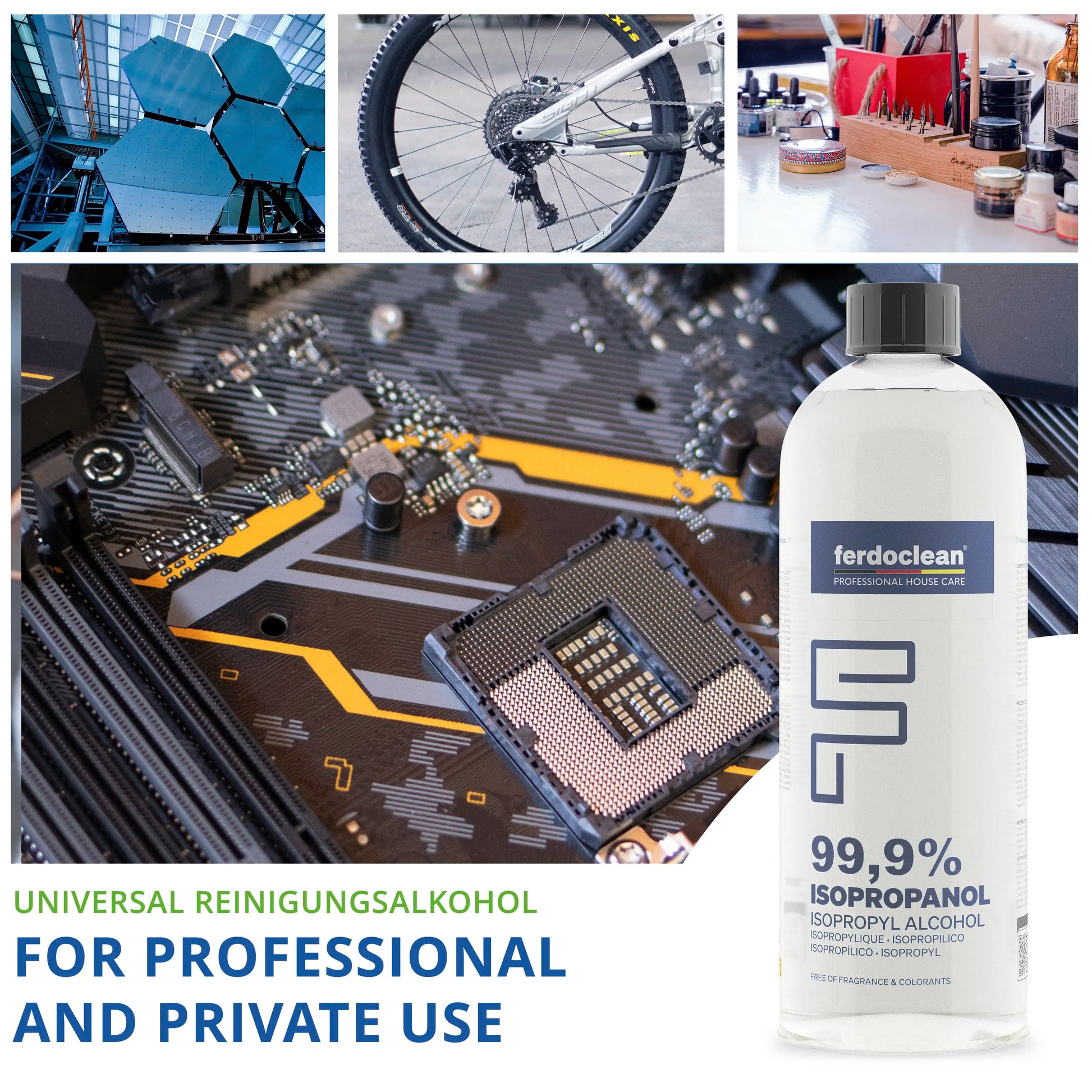 ferocclean Isopropanol 99 Prozent 1L 25 04